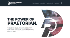 Desktop Screenshot of praetoriandigital.com
