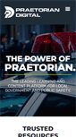 Mobile Screenshot of praetoriandigital.com